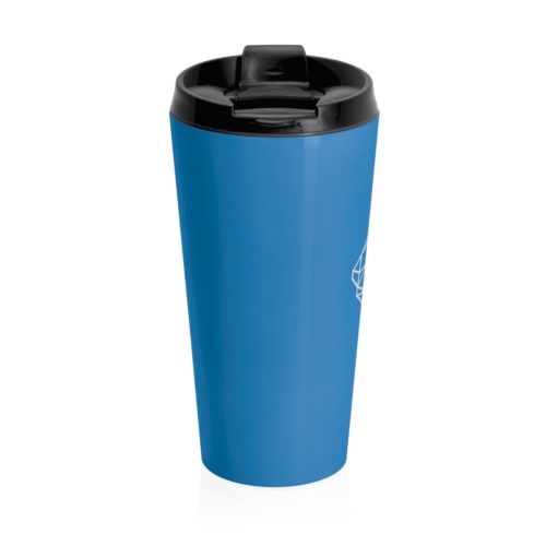 Detroit Lions Podcast White Logo Travel Mug - Image 3