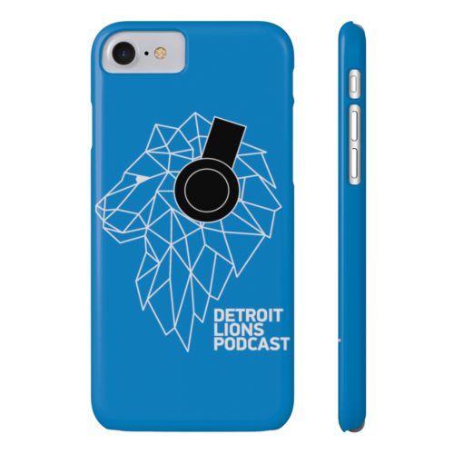 Detroit Lions Podcast Phone Case - Black Logo - Image 17