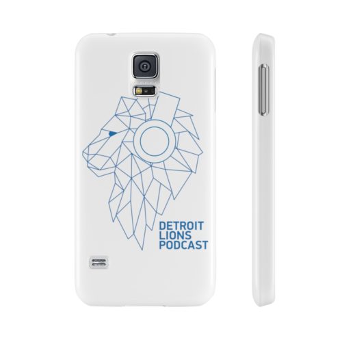 Detroit Lions Podcast Phone Cases - Blue Logo - Image 16