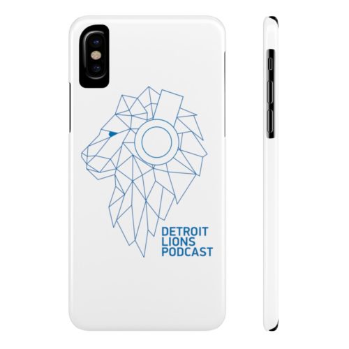 Detroit Lions Podcast Phone Cases - Blue Logo - Image 2