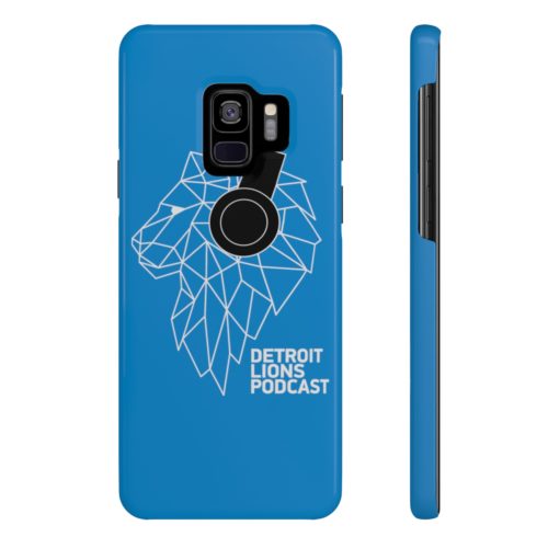 Detroit Lions Podcast Phone Case - Black Logo - Image 9