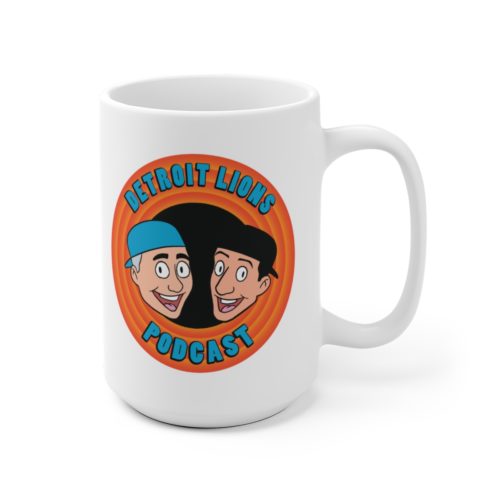 Detroit Lions Podcast Loony Logo Mug - Image 5