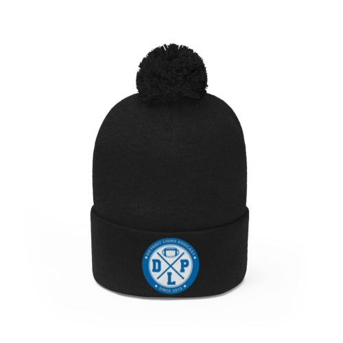 DLP Logo Pom Pom Beanie - Image 18