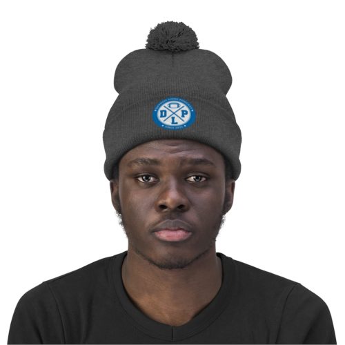 DLP Logo Pom Pom Beanie - Image 7