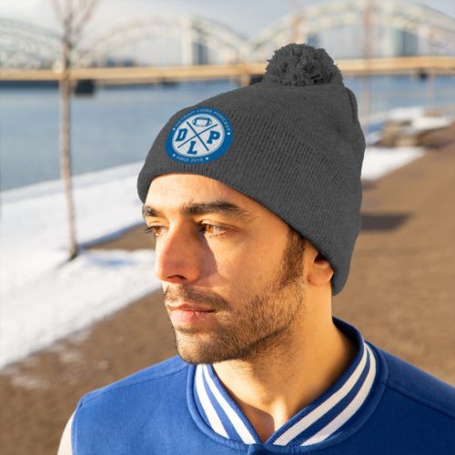 DLP Logo Pom Pom Beanie - Image 8