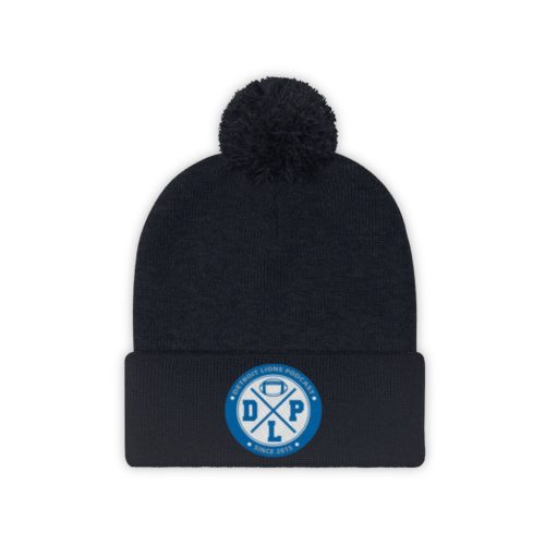 DLP Logo Pom Pom Beanie - Image 21
