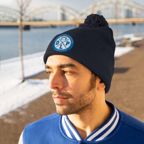 DLP Logo Pom Pom Beanie - Image 24