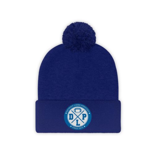 DLP Logo Pom Pom Beanie - Image 25