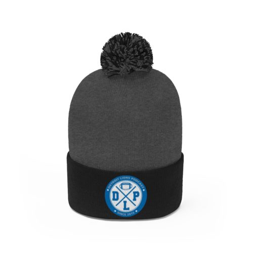 DLP Logo Pom Pom Beanie - Image 2