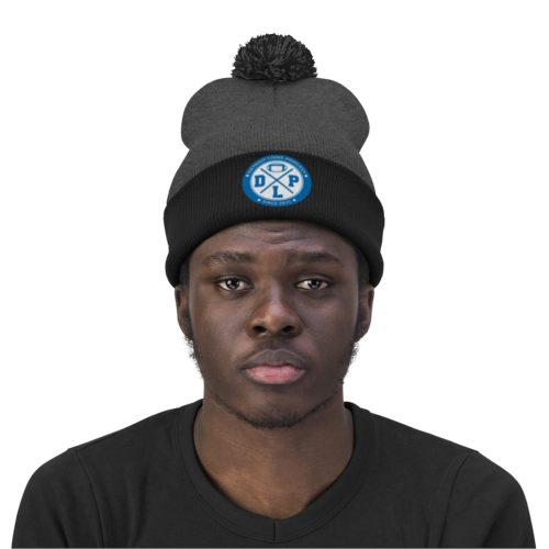 DLP Logo Pom Pom Beanie - Image 3