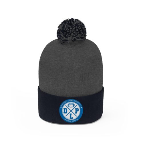 DLP Logo Pom Pom Beanie - Image 10