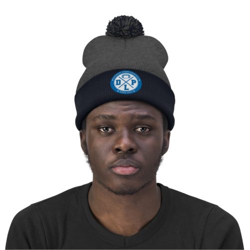 DLP Logo Pom Pom Beanie - Image 11