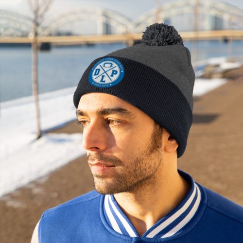 DLP Logo Pom Pom Beanie - Image 12