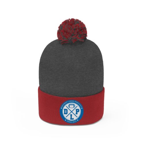 DLP Logo Pom Pom Beanie - Image 14