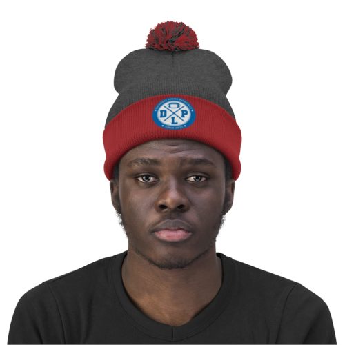 DLP Logo Pom Pom Beanie - Image 15