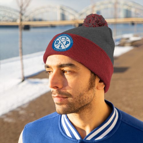 DLP Logo Pom Pom Beanie - Image 16