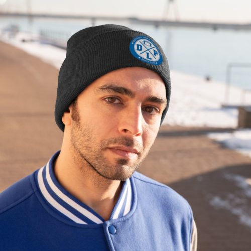 DLP Logo Knit Beanie - Image 4