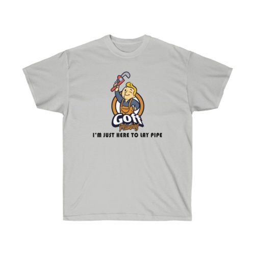 New Plumber In Town Unisex Ultra Cotton Tee - Image 4