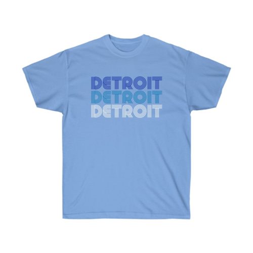 Retro Detroit Unisex Ultra Cotton Tee - Image 3