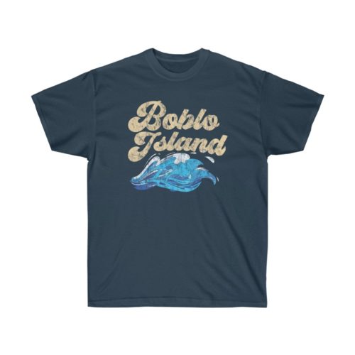Boblo Island Retro Classic Ultra Cotton Tee - Image 7