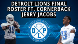 Detroit Lions Podcast - Jerry Jacobs Roster