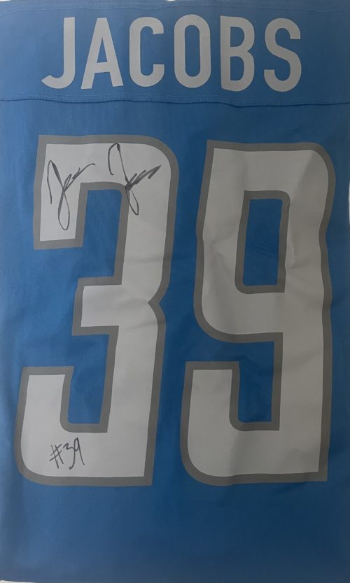 Jerry Jacobs Autographed Jersey