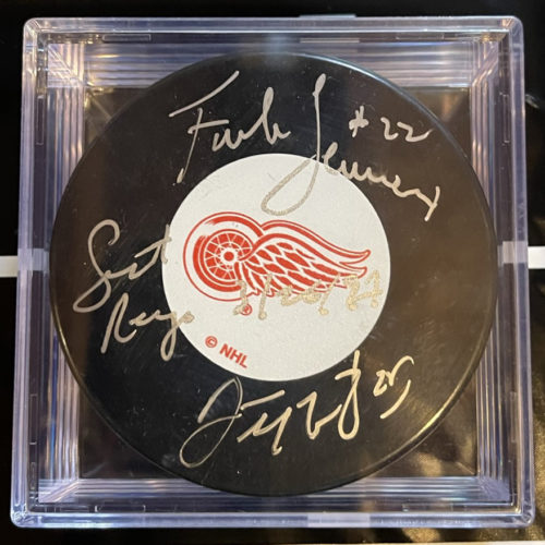 Darren McCarty Autographed Hockey Puck