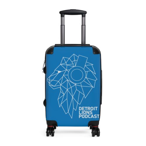 Detroit Lions Podcast Cabin Suitcase - Image 2