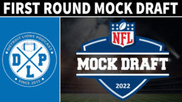 First Round NFL Mock Draft - Detroit Lions Podcast