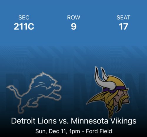Detroit Lions Minnesota Vikings Tickets - Detroit Lions Podcast