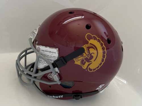 USC Charles White Autographed Full Size Riddell Replica Helmet with Certificate of Authenticity