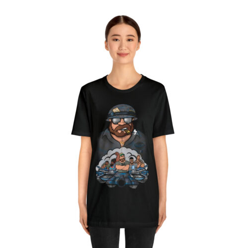 Hank's Tanks Unisex Jersey Tee - Image 3
