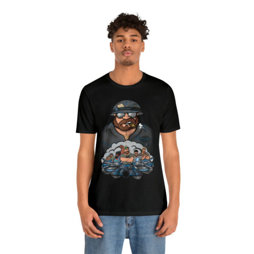 Hank's Tanks Unisex Jersey Tee - Image 4