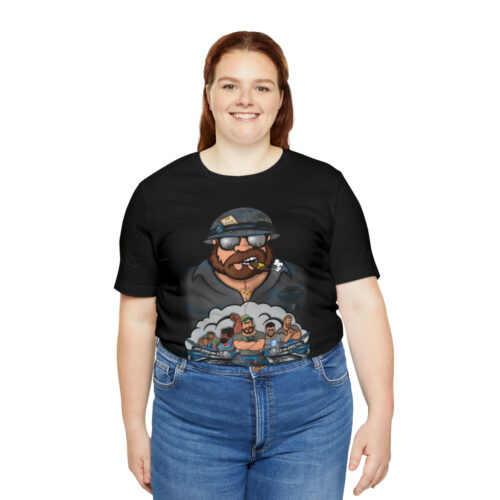 Hank's Tanks Unisex Jersey Tee - Image 7