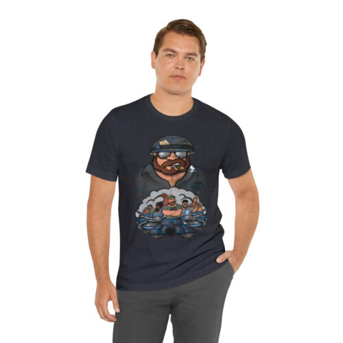 Hank's Tanks Unisex Jersey Tee - Image 78