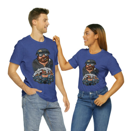 Hank's Tanks Unisex Jersey Tee - Image 70