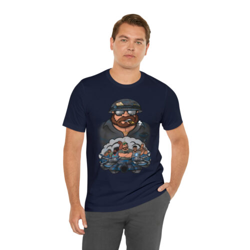 Hank's Tanks Unisex Jersey Tee - Image 90