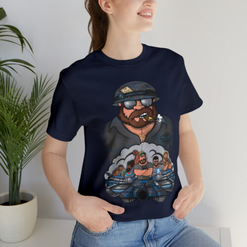 Hank's Tanks Unisex Jersey Tee - Image 93
