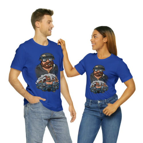 Hank's Tanks Unisex Jersey Tee - Image 58
