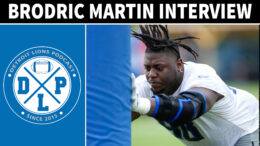 Interview With Detroit Lions DT Brodric Martin - Detroit Lions Podcast