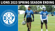 Detroit Lions 2023 Spring Season Ending - Detroit Lions Podcast