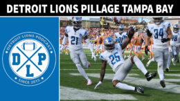 About Last Game Detroit Lions Pillage Tampa Bay Buccaneers - Detroit Lions Podcast