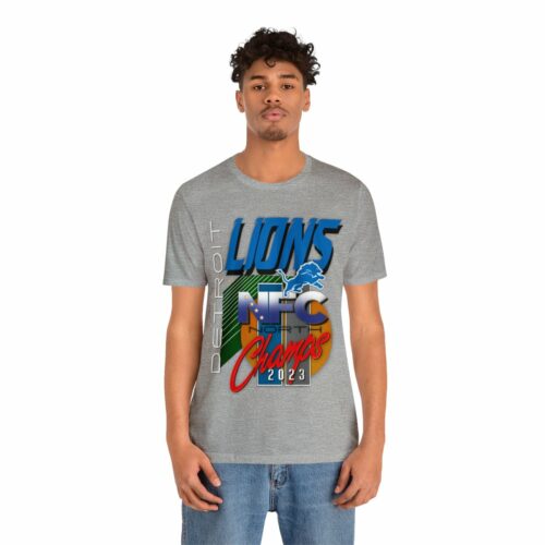#1 Detroit Lions 2023 NFC North Champs Tee - Image 16