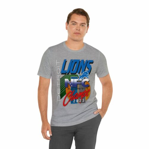 #1 Detroit Lions 2023 NFC North Champs Tee - Image 18