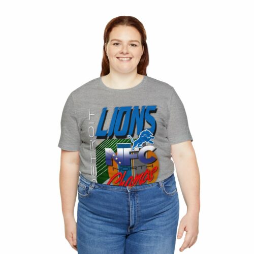 #1 Detroit Lions 2023 NFC North Champs Tee - Image 19