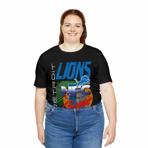 #1 Detroit Lions 2023 NFC North Champs Tee - Image 7