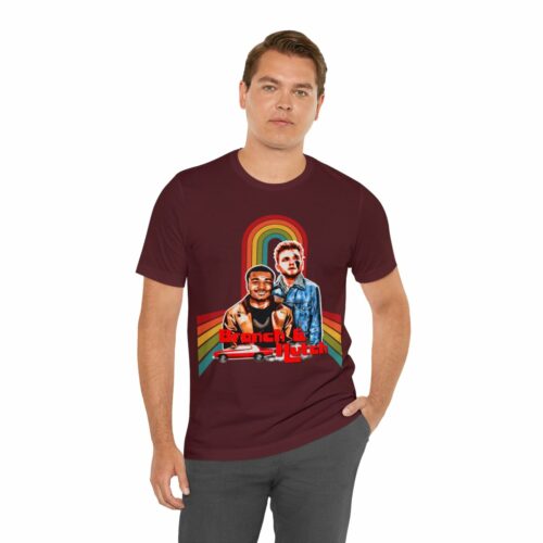 Branch & Hutch Short Sleeve Retro-Style Tee - Image 66