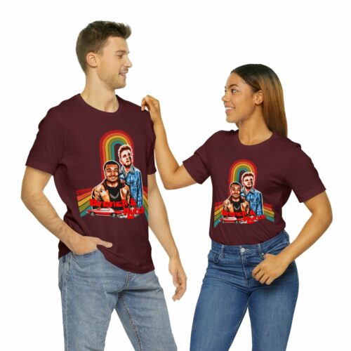 Branch & Hutch Short Sleeve Retro-Style Tee - Image 70