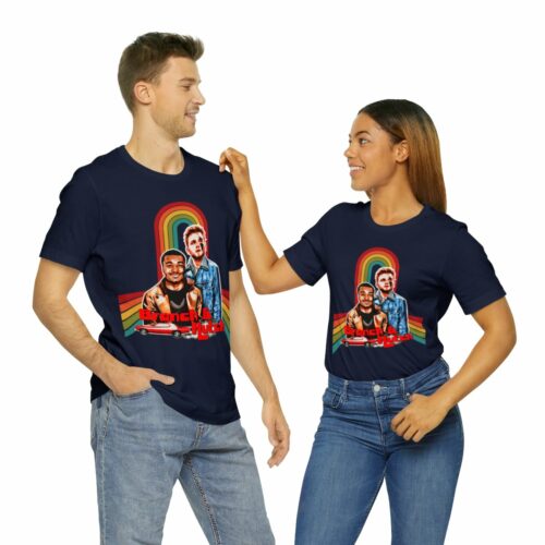 Branch & Hutch Short Sleeve Retro-Style Tee - Image 58