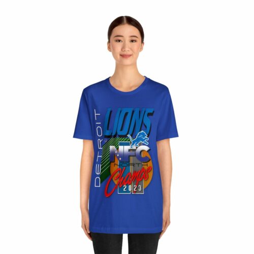 #1 Detroit Lions 2023 NFC North Champs Tee - Image 27